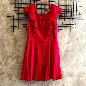 NWT Speechless Lace Red Dress